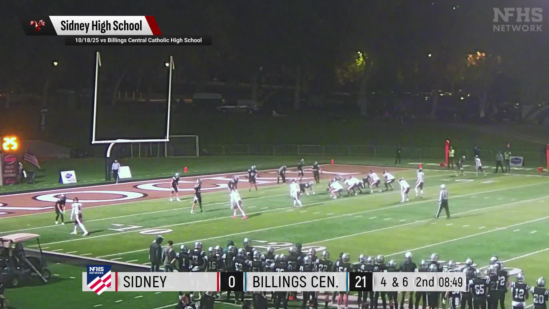Football Recap: Sidney Falls Despite Big Games from  Brody Keysor and  Gradin Sukut + How To Watch