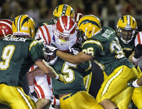 Edison jumped to the top in SoCal Division II thanks to Serra's loss at Chaminade.