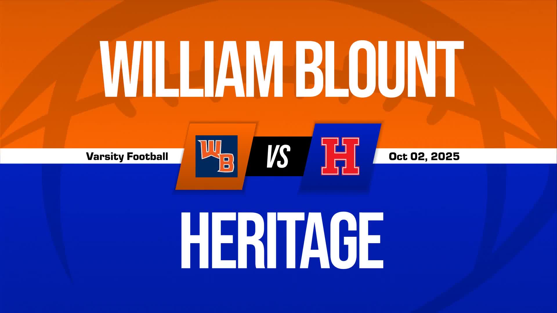 Football Recap: William Blount Takes a Loss + How To Watch