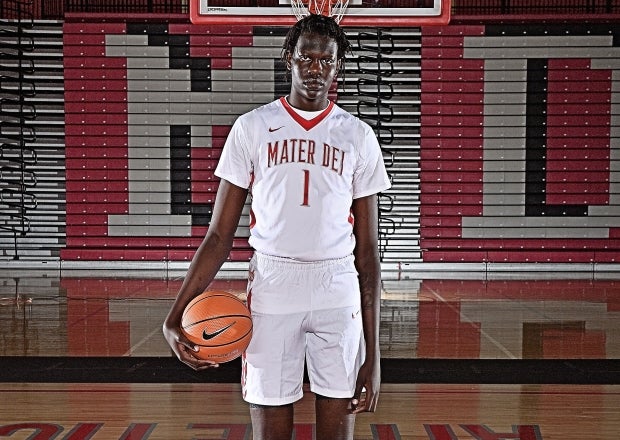 Bol Bol took part in a photo shoot at Mater Dei earlier this week.