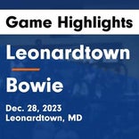 Bowie piles up the points against Bladensburg