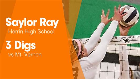 Saylor Ray Game Report: vs Carterville