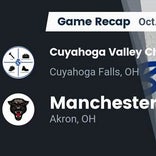 Football Game Recap: Manchester Panthers vs. Cuyahoga Valley Christian Academy Royals