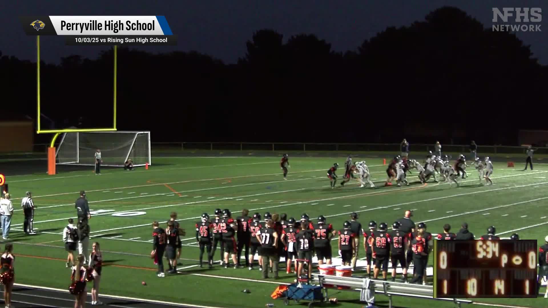 Football Recap: Perryville Piles Up the Points Against Bohemia Manor