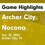 Archer City takes loss despite strong  efforts from  Alyssa Schroeder and  Malia Jones