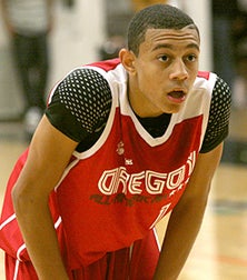 As a 13-year-old, Nigel Williams-
Goss played in under-17 AAU
tournaments.