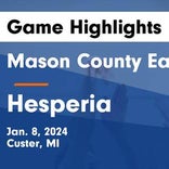 Mason County Eastern piles up the points against Crossroads Charter Academy