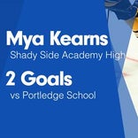 Softball Recap: Shady Side Academy comes up short despite  Mya Kearns' strong performance