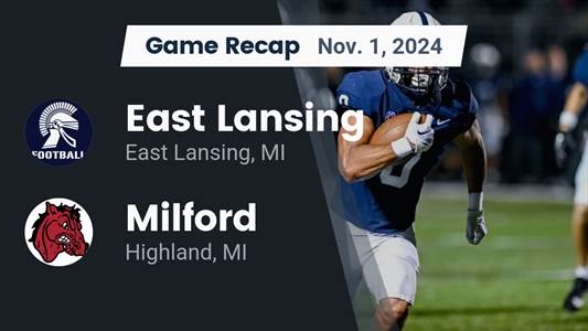 Football Recap: East Lansing's Win on Friday Extends Winning Streak to Four
