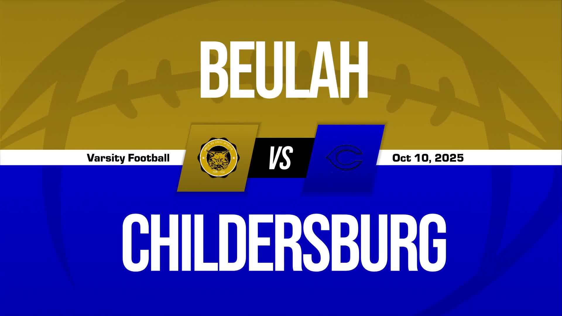 Football Game Preview: Beulah Bobcats vs. Randolph County Tigers + How To Watch
