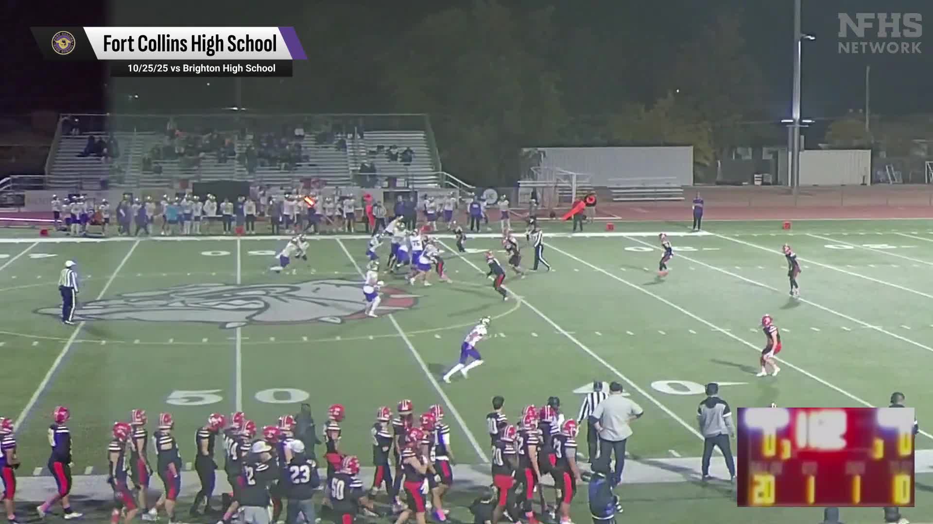 Football Recap: Fort Collins Skates Past Prairie View with Ease + How To Watch