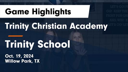 Volleyball Recap: Trinity Christian Comes Up Short