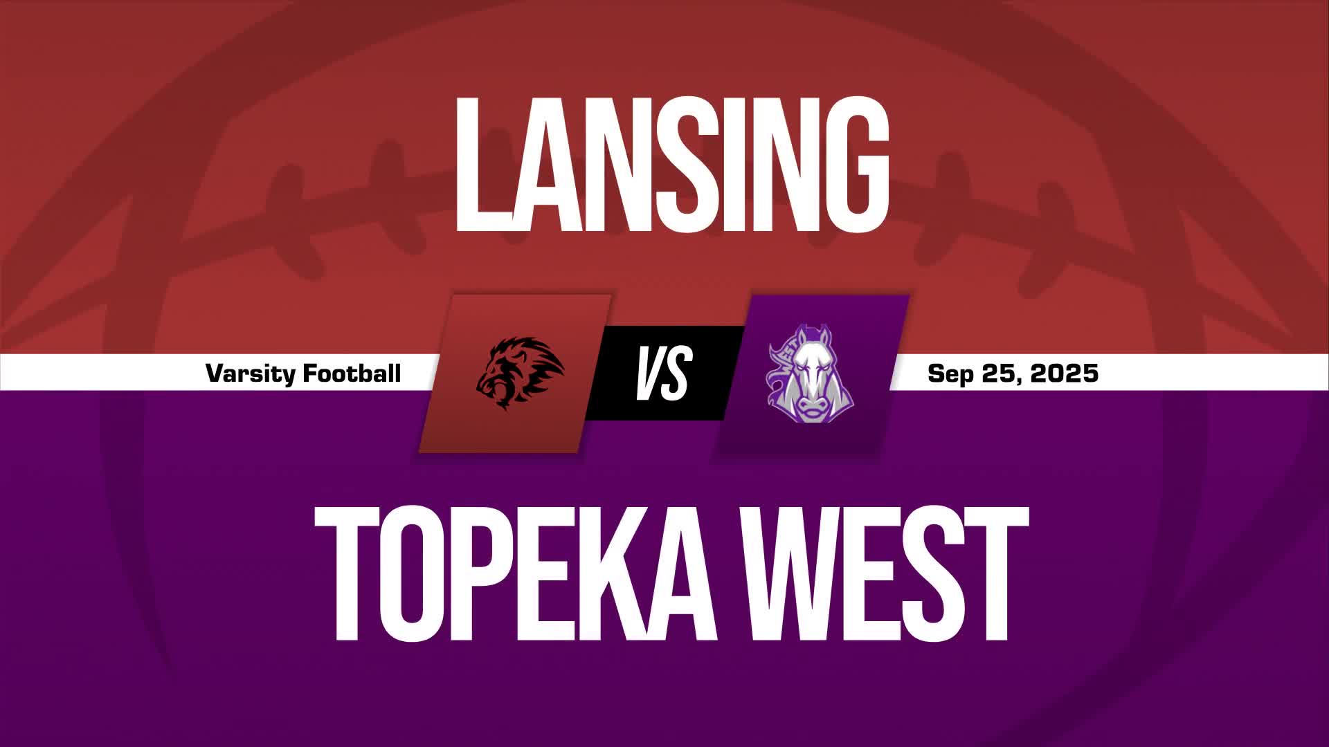 Football Recap: West Comes Up Short