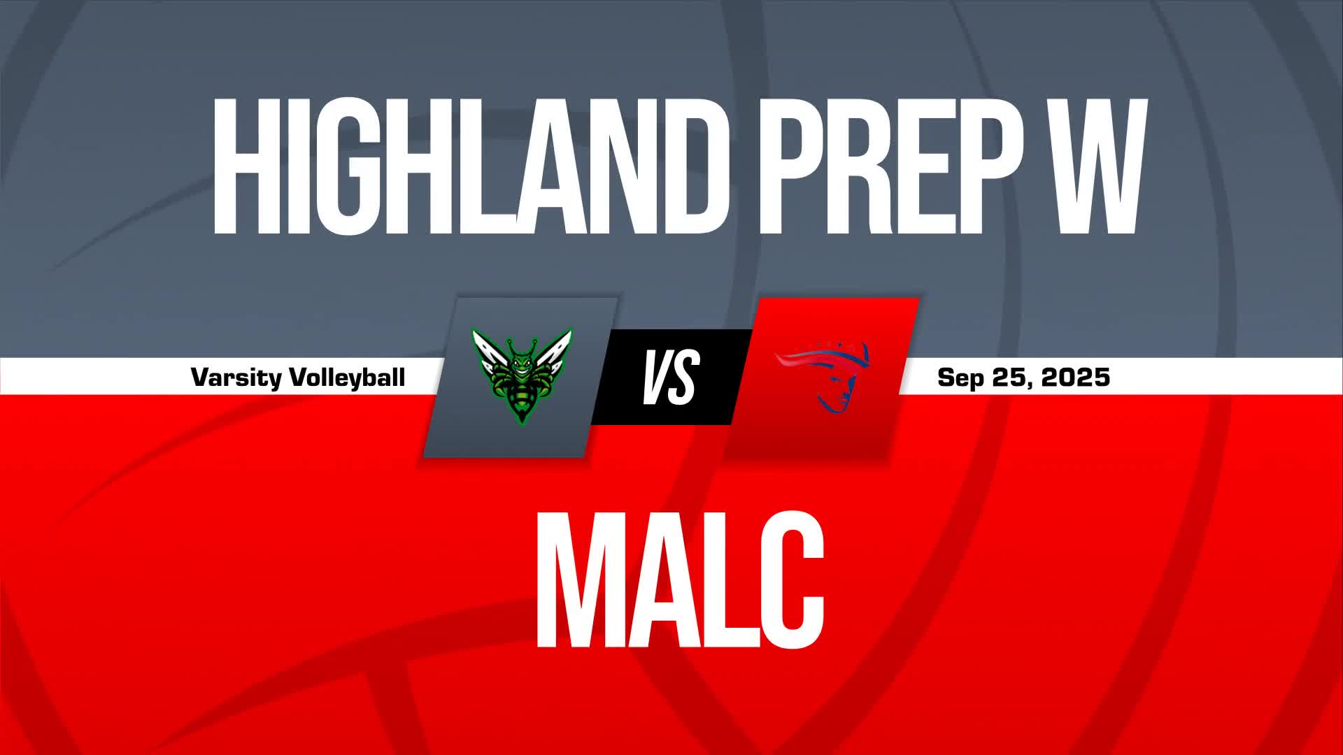 Volleyball Recap: Highland Prep West Takes a Loss
