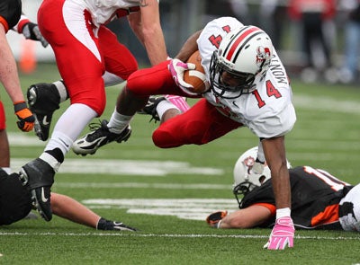 Somehow Montgomery kept his feet as did McKinley.