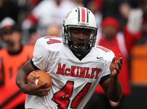 McKinley's Elijah Farrakhan ran for game-high 139 yards.