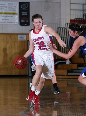 Junior Mikaela Eppard has helped Cherry Creek on
to the short list of state contenders in Class 5A.
