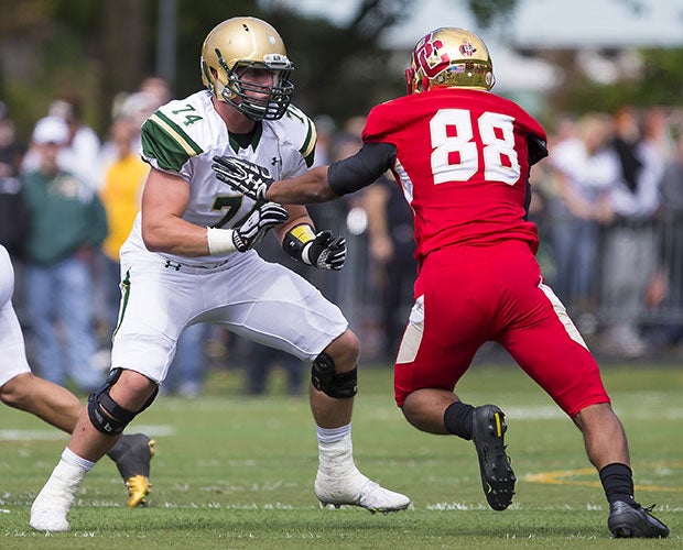 Offensive tackle Luke Wypler