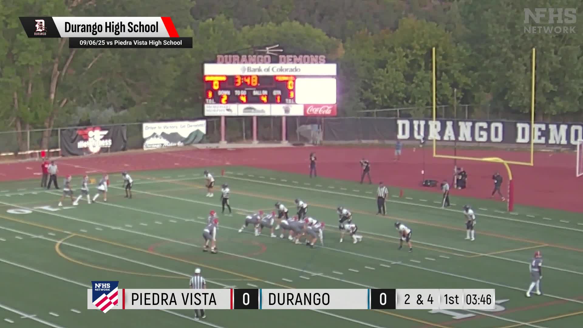 Football Recap: Durango Piles Up the Points Against Liberty