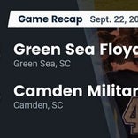 Football Game Preview: Green Sea Floyds vs. Creek Bridge