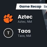 Football Game Recap: Aztec Tigers vs. Bloomfield Bobcats