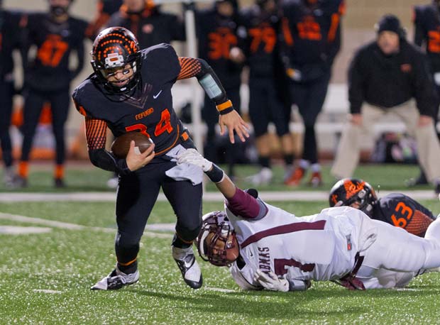 Travis Quintanilla's season ended with a state-title game loss to Cisco.