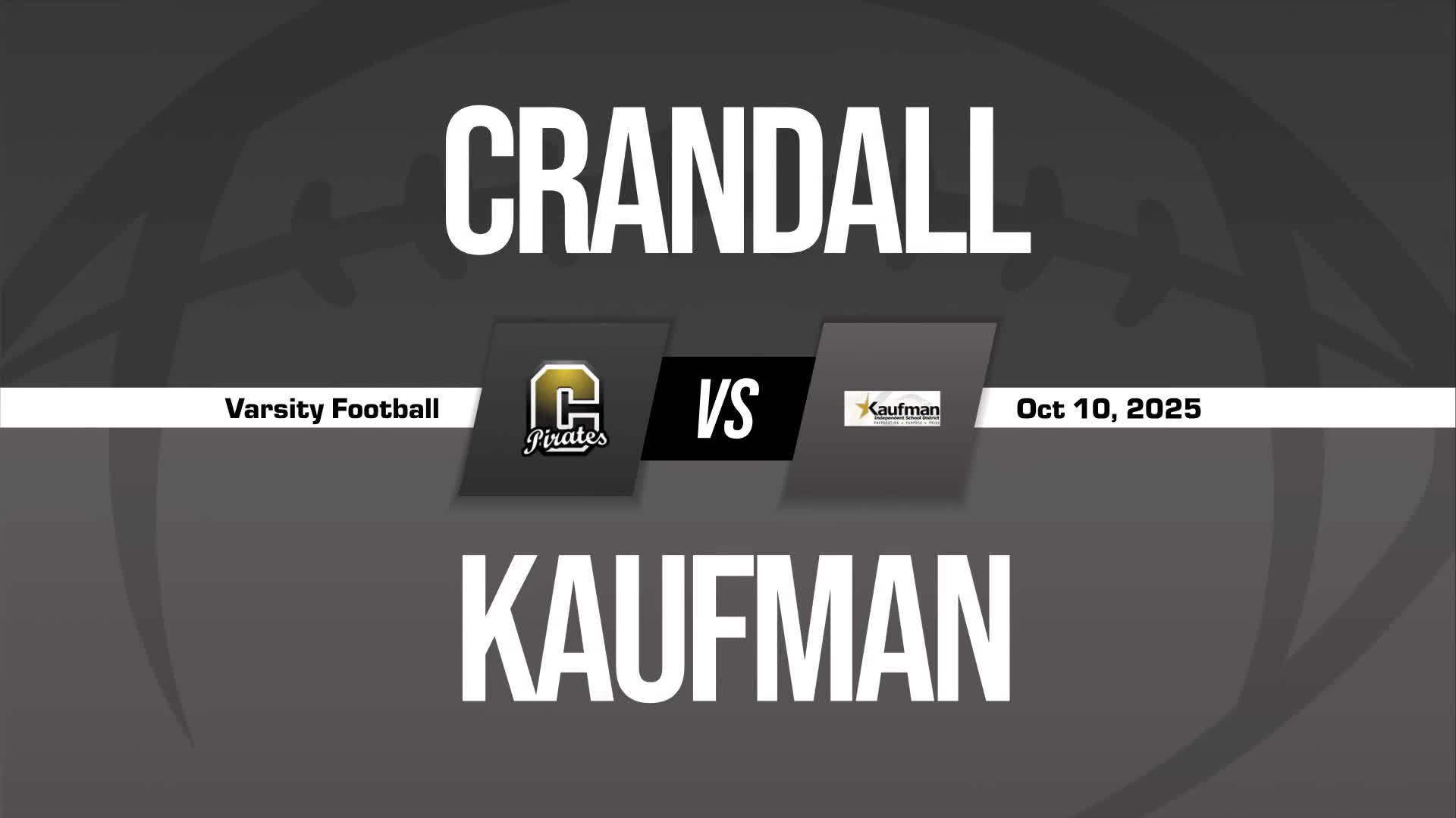 Football Game Preview: Crandall Pirates vs. Ennis Lions