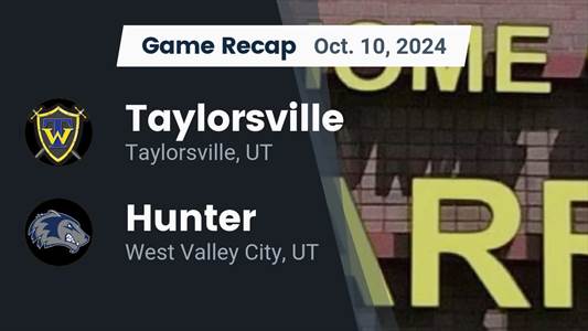 Football Recap: Hunter Skates Past Taylorsville with Ease