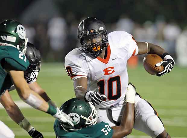 Ensworth and D'Andre Ferby will have a tough task trying to score on the Montgomery Bell Academy defense.