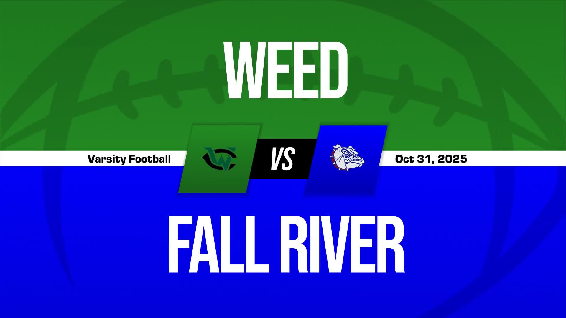 Football Game Preview: Weed Cougars vs. Redding Christian Lions + How To Watch
