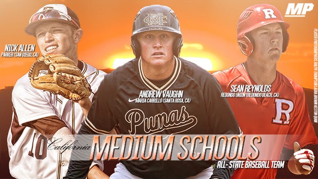 CA medium schools all-state baseball