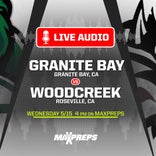 LISTEN LIVE Today: Granite Bay vs. Woodcreek Playoffs
