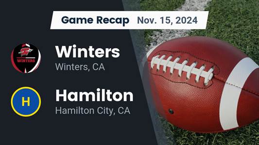 Football Recap: Winters Takes Down East Nicolaus in a Playoff Battle