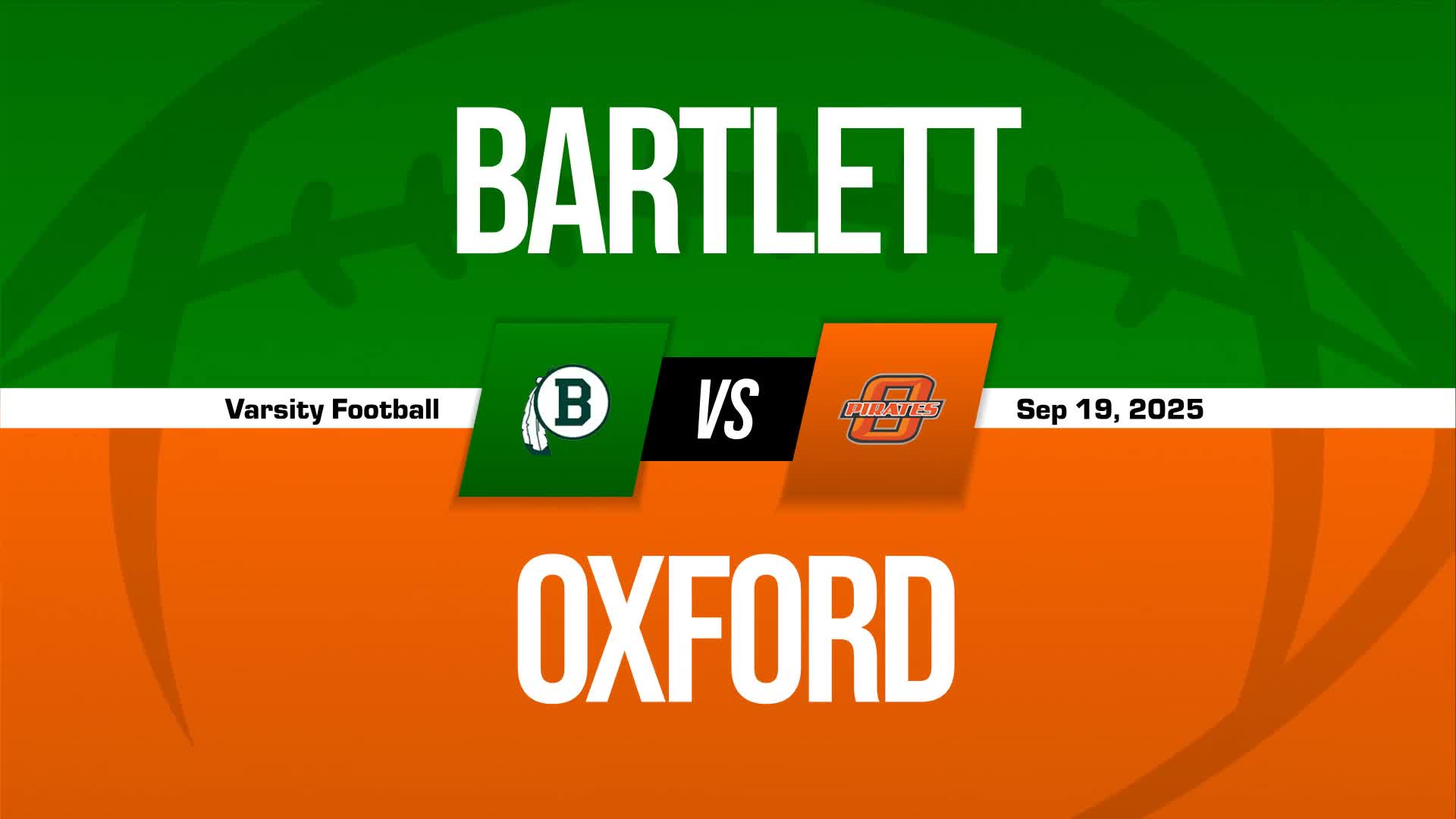 Football Recap: Bartlett Takes a Loss