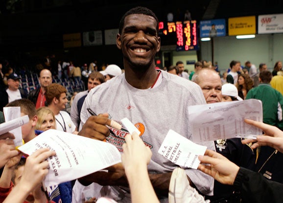Greg Oden was one of the most celebrated players in Indiana high school basketball history, helping Lawrence North win three straight state titles.
