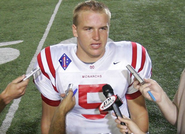 Matt Barkley was the top recruit in the country for Mater Dei in 2009.