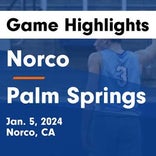 Palm Springs extends home winning streak to nine