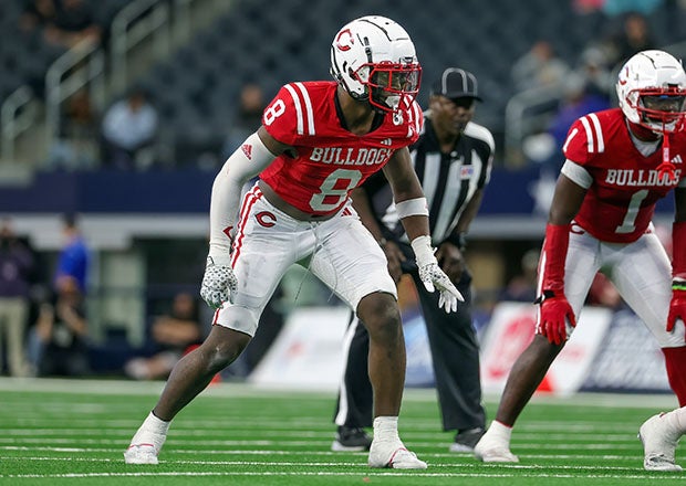 Pictured here during the Conference 4A Division 2 state championship in Texas last December, Qui Beck of Carthage committed to Texas A&M in July. (PHOTO: Robbie Rakestraw)