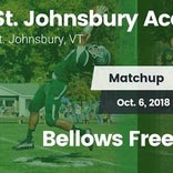 Football Game Recap: St. Johnsbury Academy vs. Bellows Free Acad