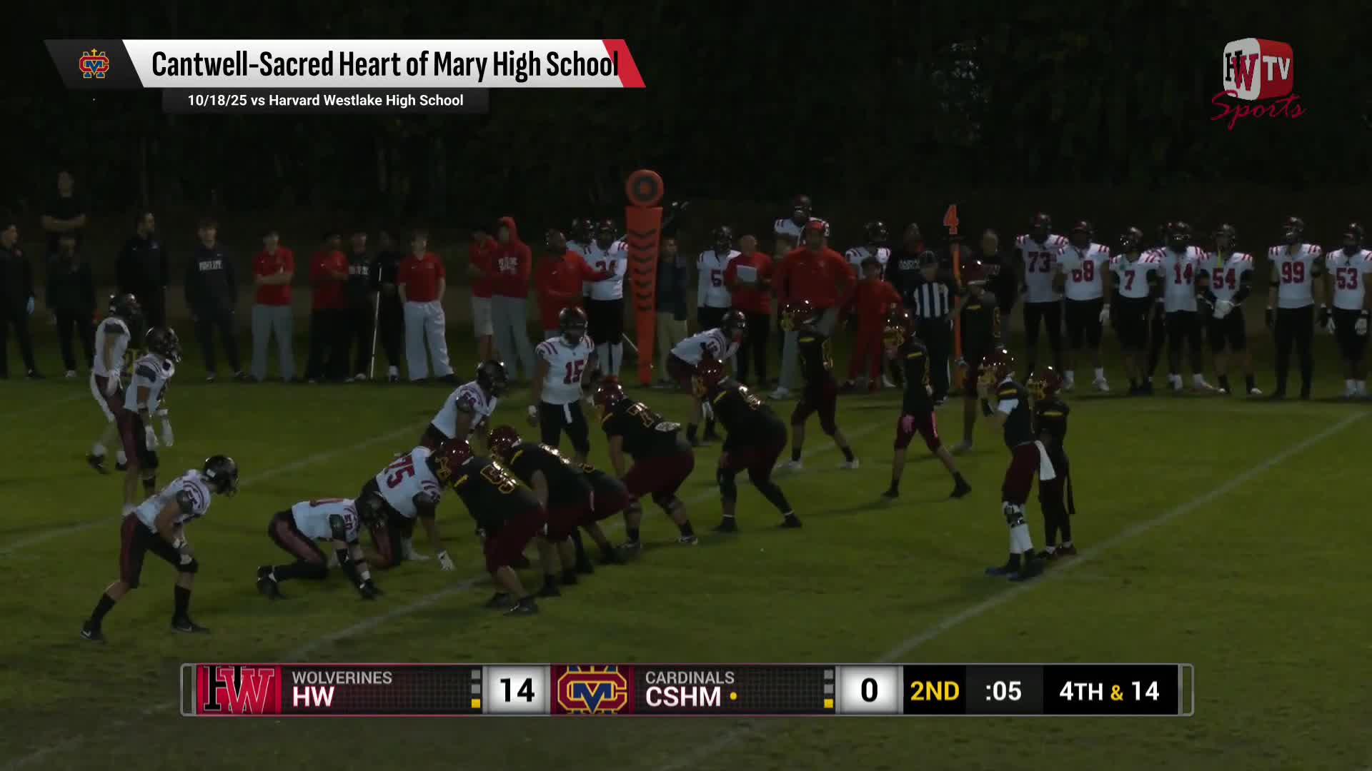 Football Recap: Crespi's  Win  on Friday Extends Winning Streak to Ten