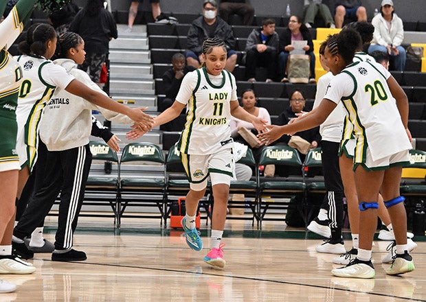 Averaging 32.5 points per game, junior point guard Kaleena Smith is the engine for high-powered Ontario Christian. (PHOTO: Josh Thompson)