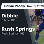 Football Game Recap: Rush Springs Redskins vs. Dibble Demons