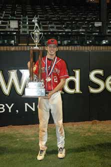 Blake Schmit was named NationalPlayer of the Year for AmericanLegion.