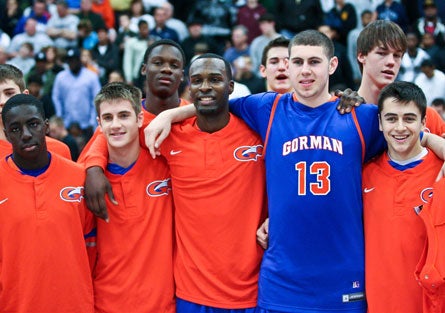 National Player of the Year candidate Shabazz Muhammad (center) and his Bishop Gorman teammates will look to become the first ranked team to win a state title this season.