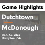 Basketball Game Recap: McDonough Warhawks vs. Luella Lions
