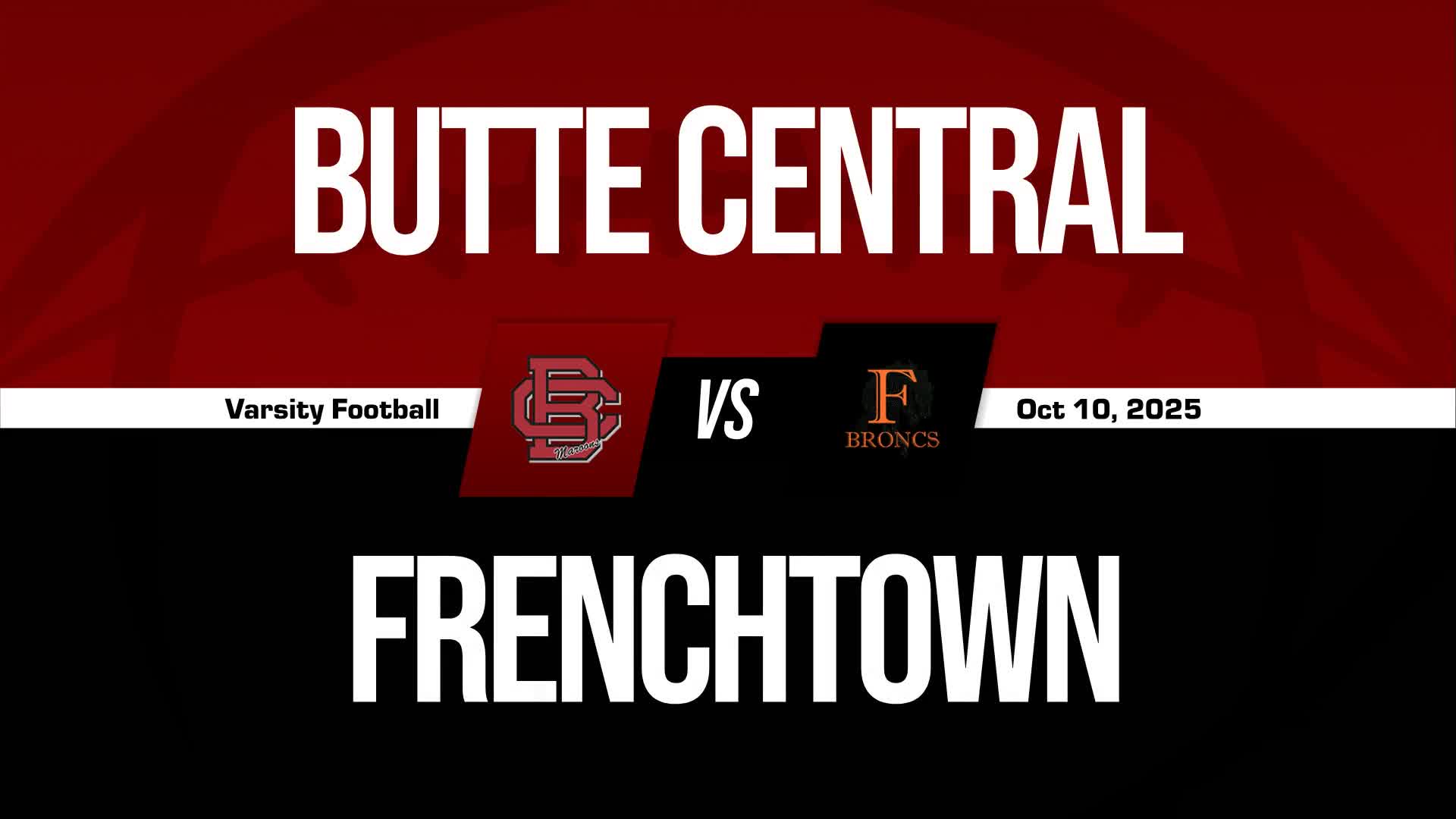 Football Game Preview: Frenchtown Broncs vs. Corvallis Blue Devi