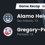 Alamo Heights vs. Gregory-Portland