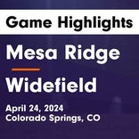 Soccer Game Recap: Mesa Ridge vs. Widefield