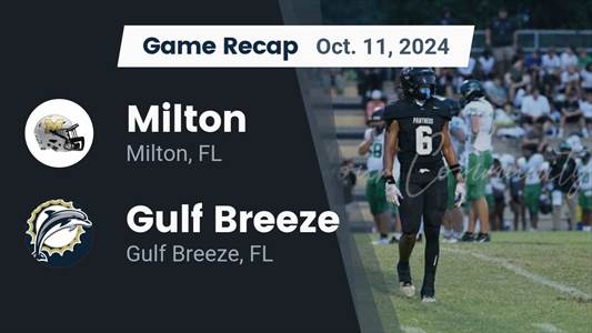 Football Game Preview: Milton Panthers vs. West Florida Jaguars