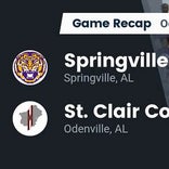 Football Game Recap: St. Clair County Fighting Saints vs. Springville Tigers